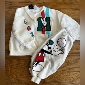 Zara Disney baby sweatsuit 12-18m